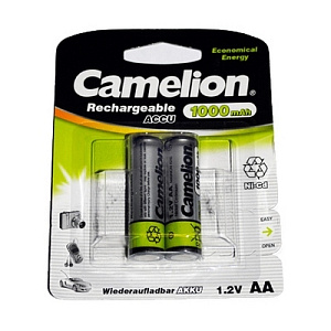 Аккумулятор AA Camelion 1000mAh 2BL 1шт*