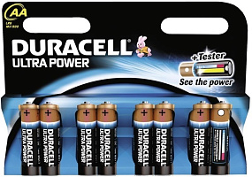 Батарейка АА Duracell LR6 8BL Ultra Power 4/80/240 1шт