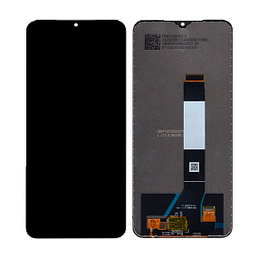 Дисплей для телефона Xiaomi Poco M3/Redmi 9T в сборе Черный Оригинал (KRYON) (МТ)