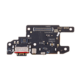 Шлейф Xiaomi Poco X6 5G (23122PCD1G) плата системный разъем/разъем SIM/микрофон - Премиум
