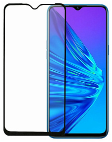 Защитное стекло Oppo Realme C21Y 3D черное