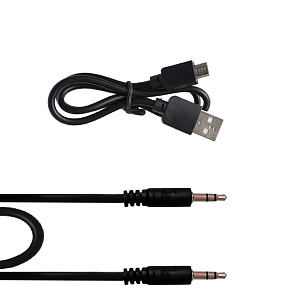 Колонка B102 (Bluetooth/MicroSD/USB/FM/AUX) черная