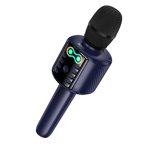 Микрофон беспроводной Hoco L24 синий