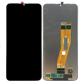 Дисплей для телефона Samsung A042F (A04e) в сборе с тачскрином Черный